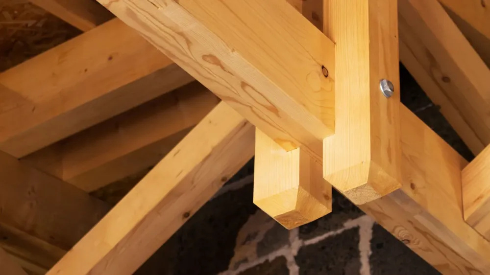 Charpente bois à Saint-Germain-du-Puch