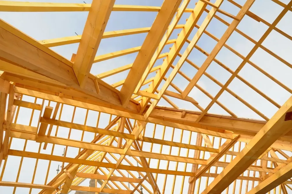 Charpente traditionnelle à Saint-Germain-du-Puch