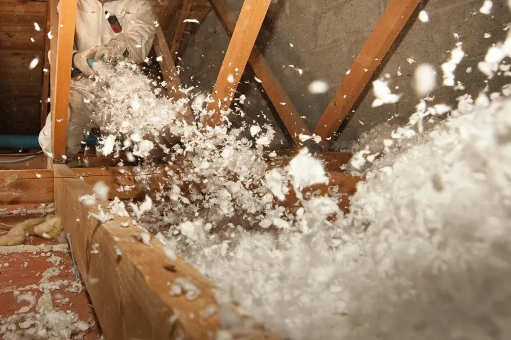 Isolation comble projection