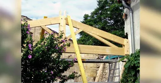 Renovation charpente